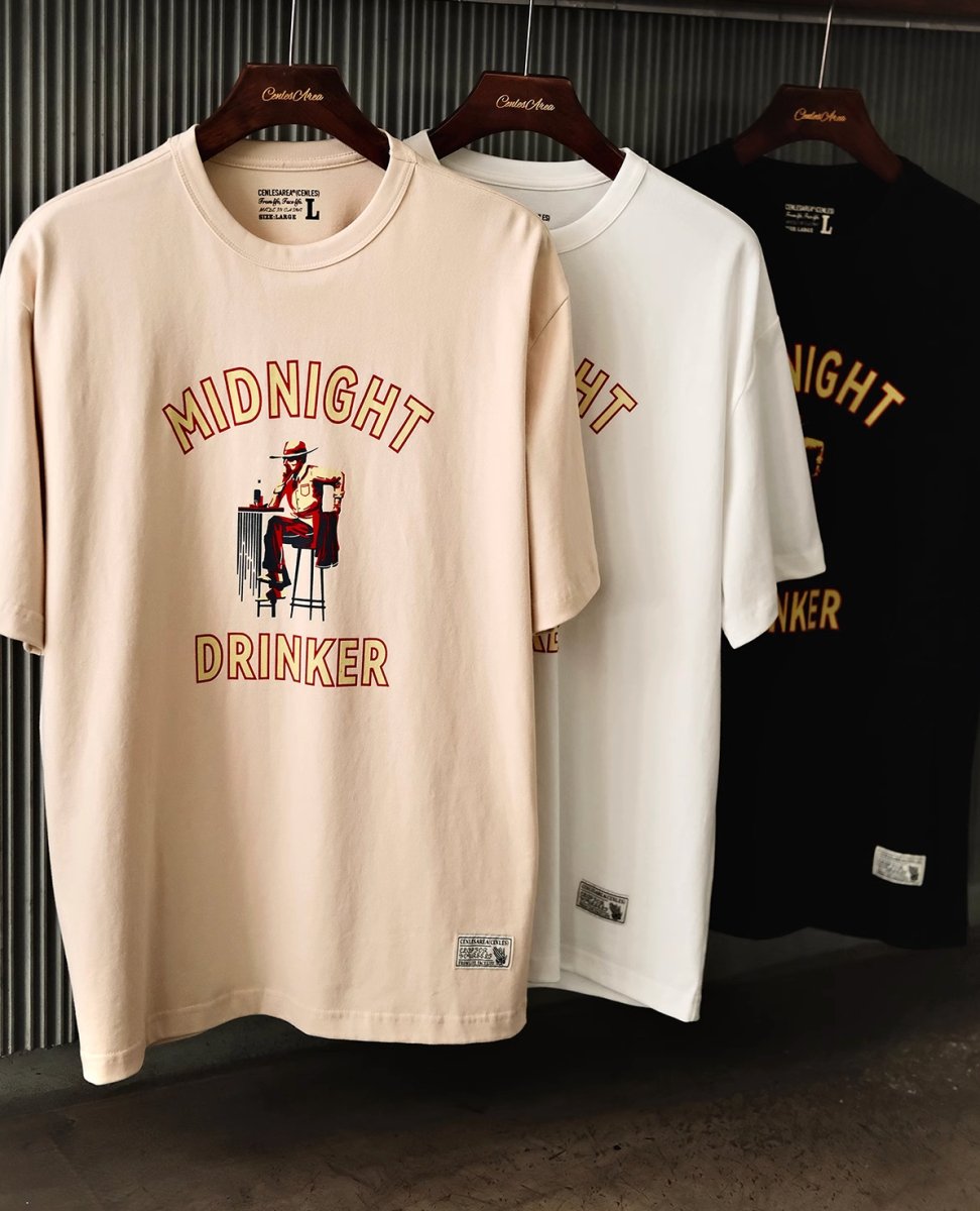 American print short sleeve T - shirt /キャラクタープリントT N3756 - NNine