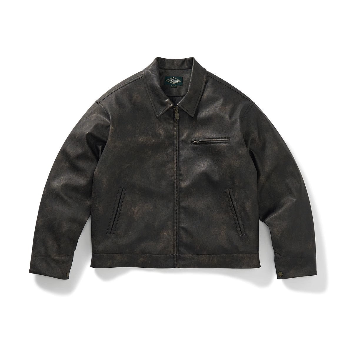 American vintage short leather jacket N4591 - NNine