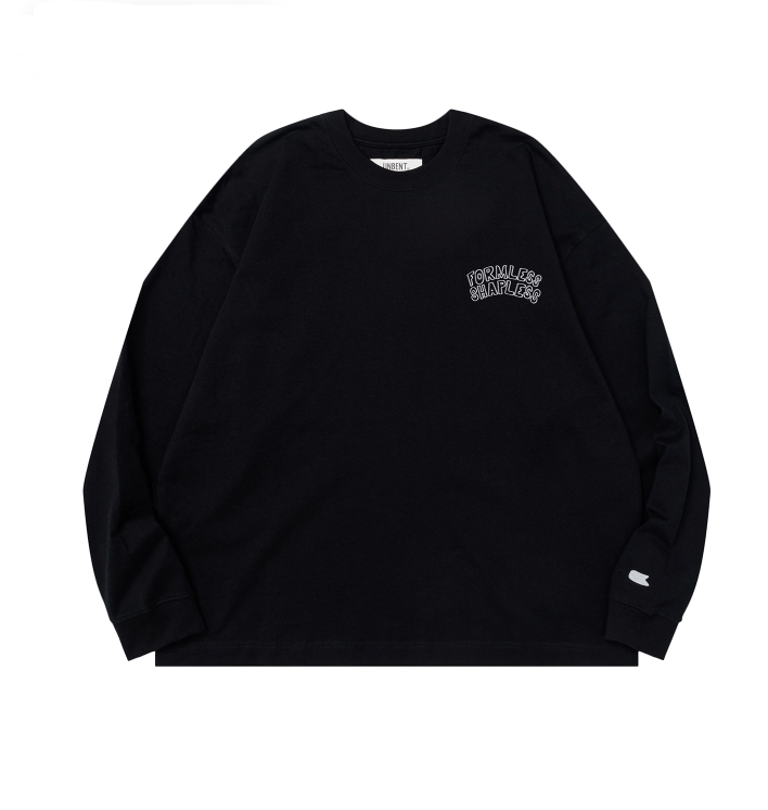 Back print long sleeve T-shirt N5645 - ファッション通販NNine(ナイン)