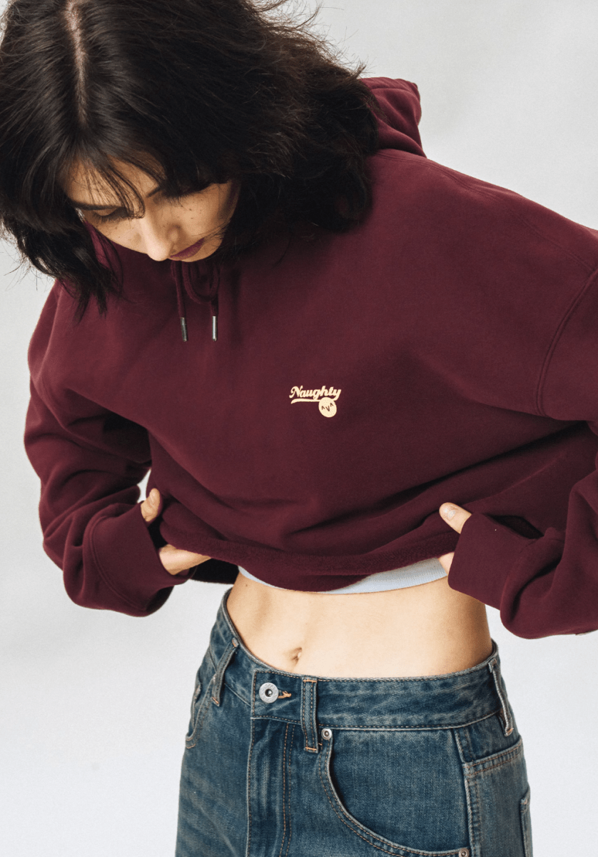 Back print short hoody N3197 - ファッション通販 NNine(ナイン)