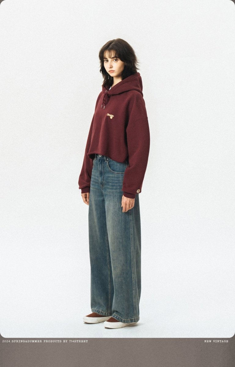 Back print short hoody N3197 - ファッション通販 NNine(ナイン)