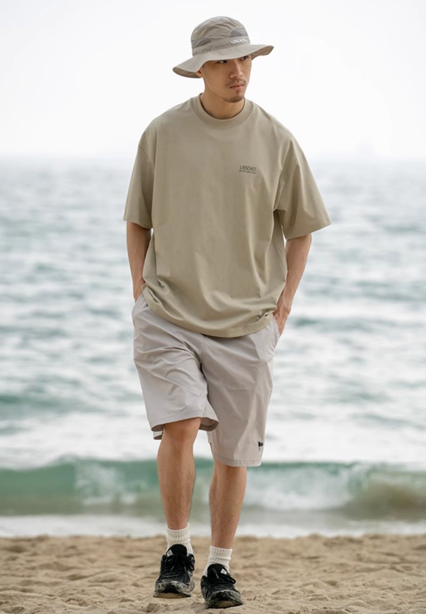 【吸湿速乾繊維】back print t - shirt / ヘビーウェイトオーバーサイズTシャツ N3870 - NNine