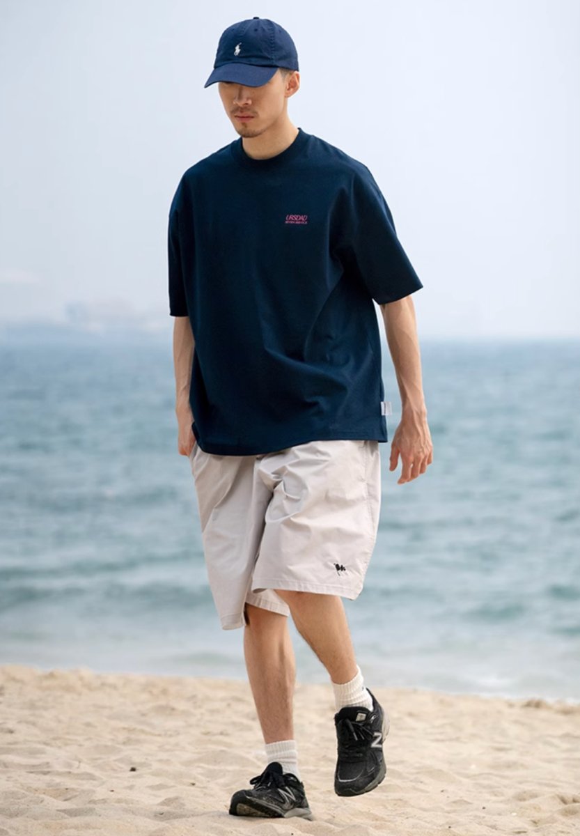【吸湿速乾繊維】back print t - shirt / ヘビーウェイトオーバーサイズTシャツ N3870 - NNine