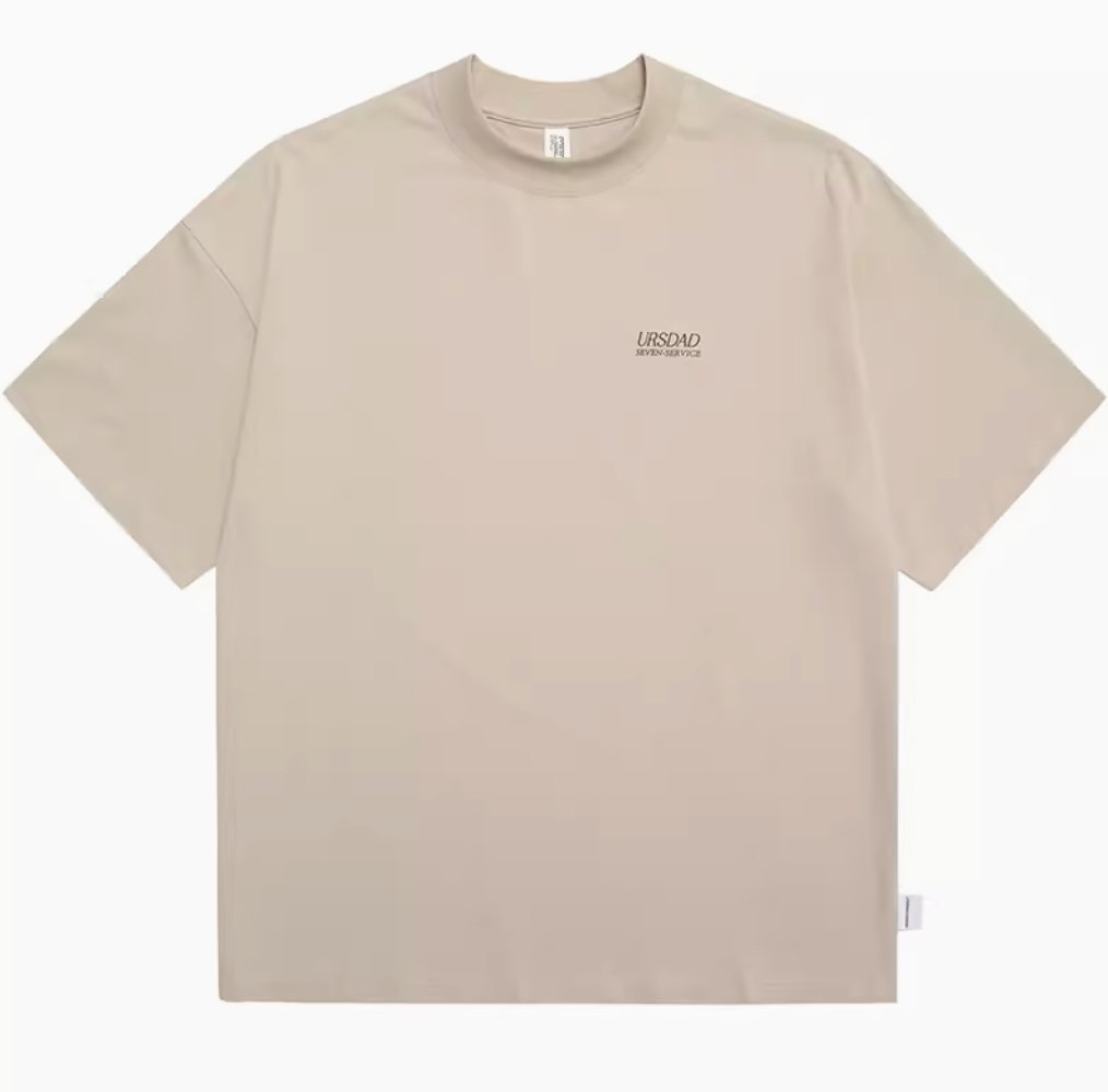 【吸湿速乾繊維】back print t - shirt / ヘビーウェイトオーバーサイズTシャツ N3870 - NNine