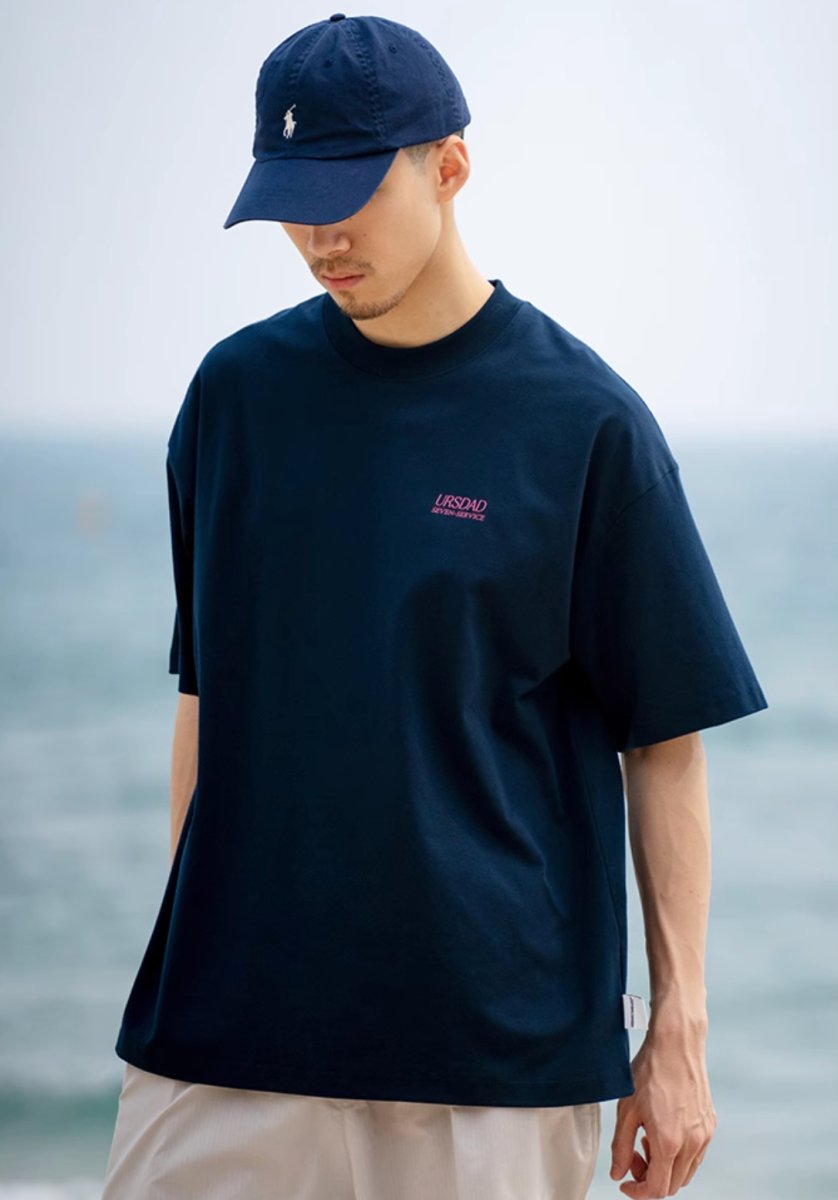【吸湿速乾繊維】back print t - shirt / ヘビーウェイトオーバーサイズTシャツ N3870 - NNine