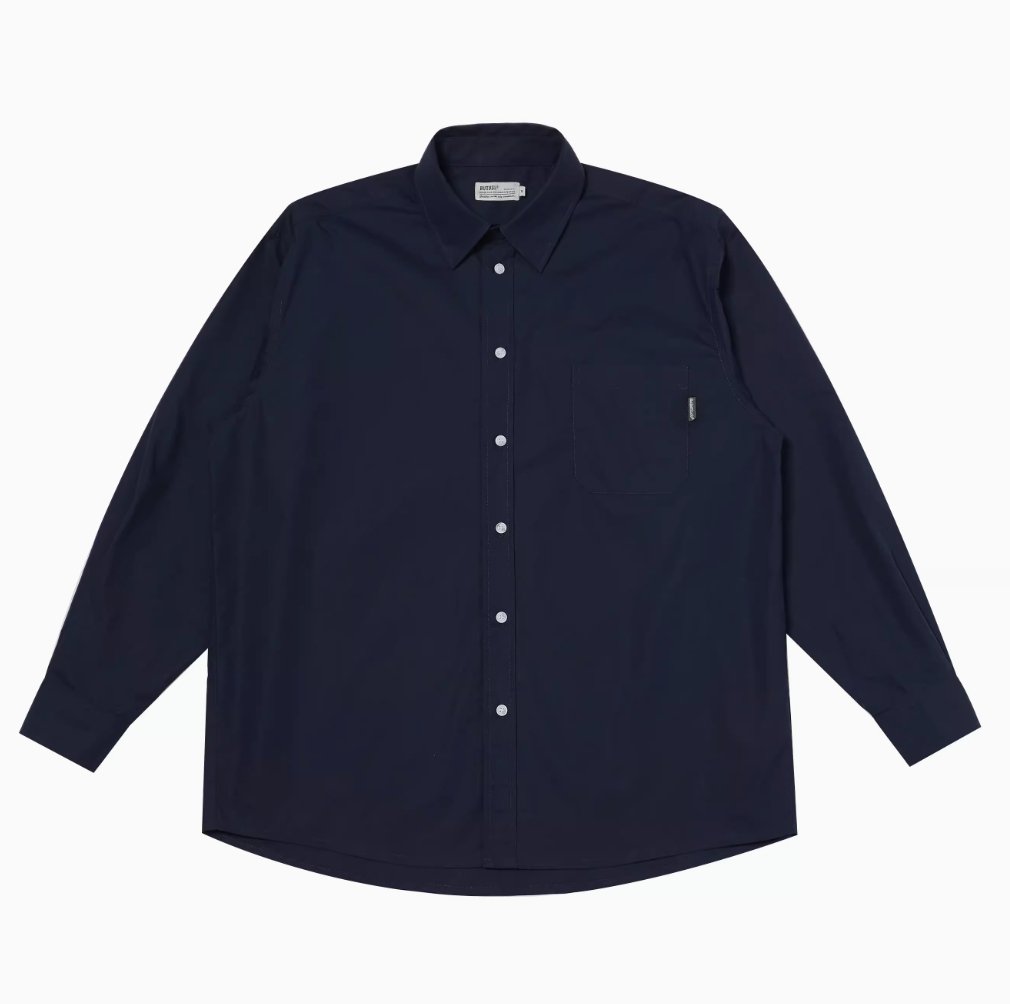 basic long sleeve shirt / ベーシックルーズシャツ N3848 - NNine