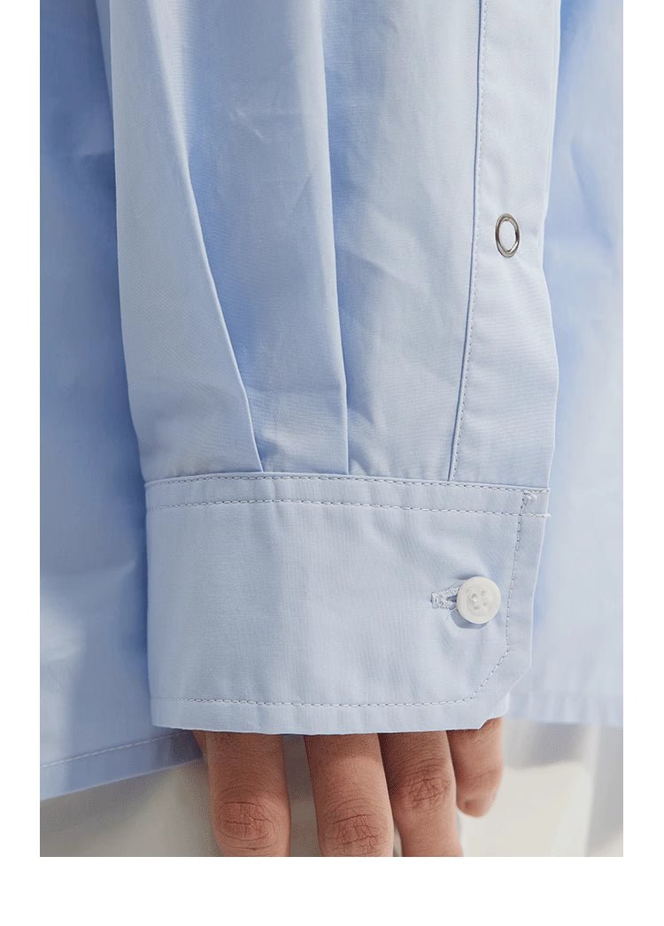 basic long sleeve shirt / ベーシックルーズシャツ N3848 - NNine