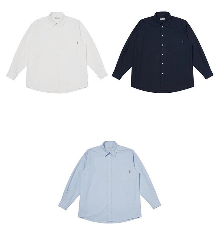 basic long sleeve shirt / ベーシックルーズシャツ N3848 - NNine