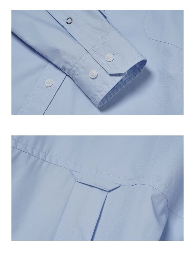 basic long sleeve shirt / ベーシックルーズシャツ N3848 - NNine