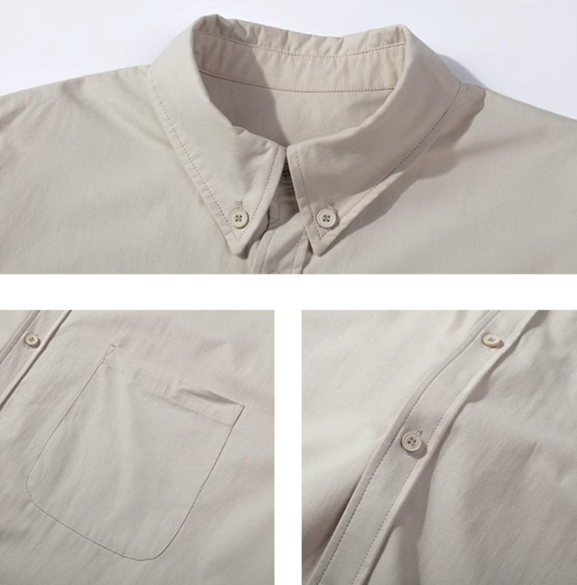 Big silhouette retro shirt /ビックシャツ N3698 - NNine