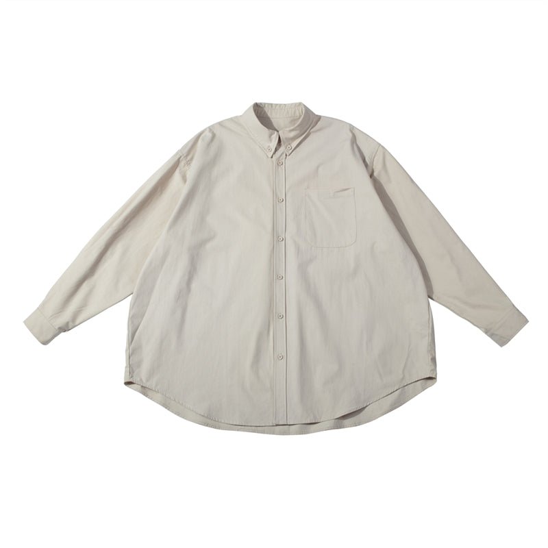 Big silhouette retro shirt /ビックシャツ N3698 - NNine