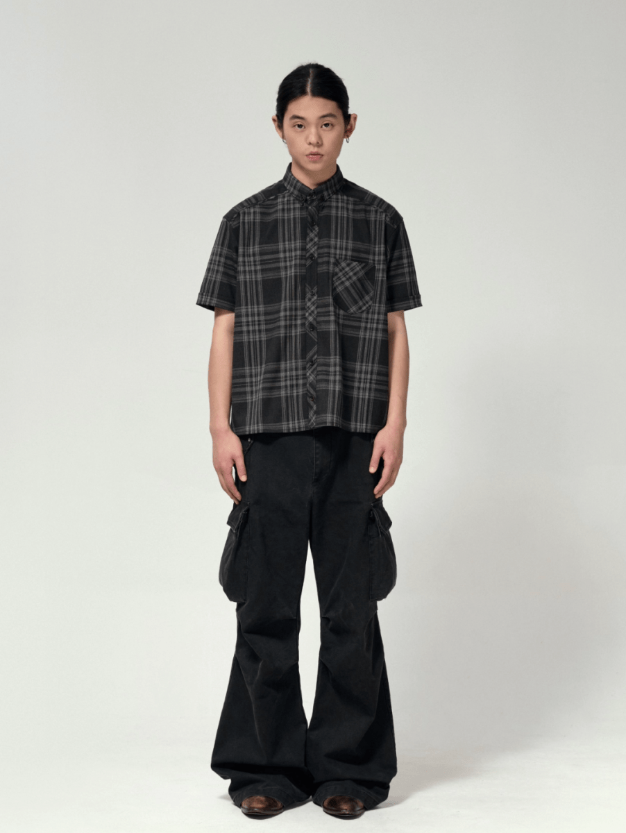 Black Cargo Pants N5606 - ファッション通販NNine(ナイン)