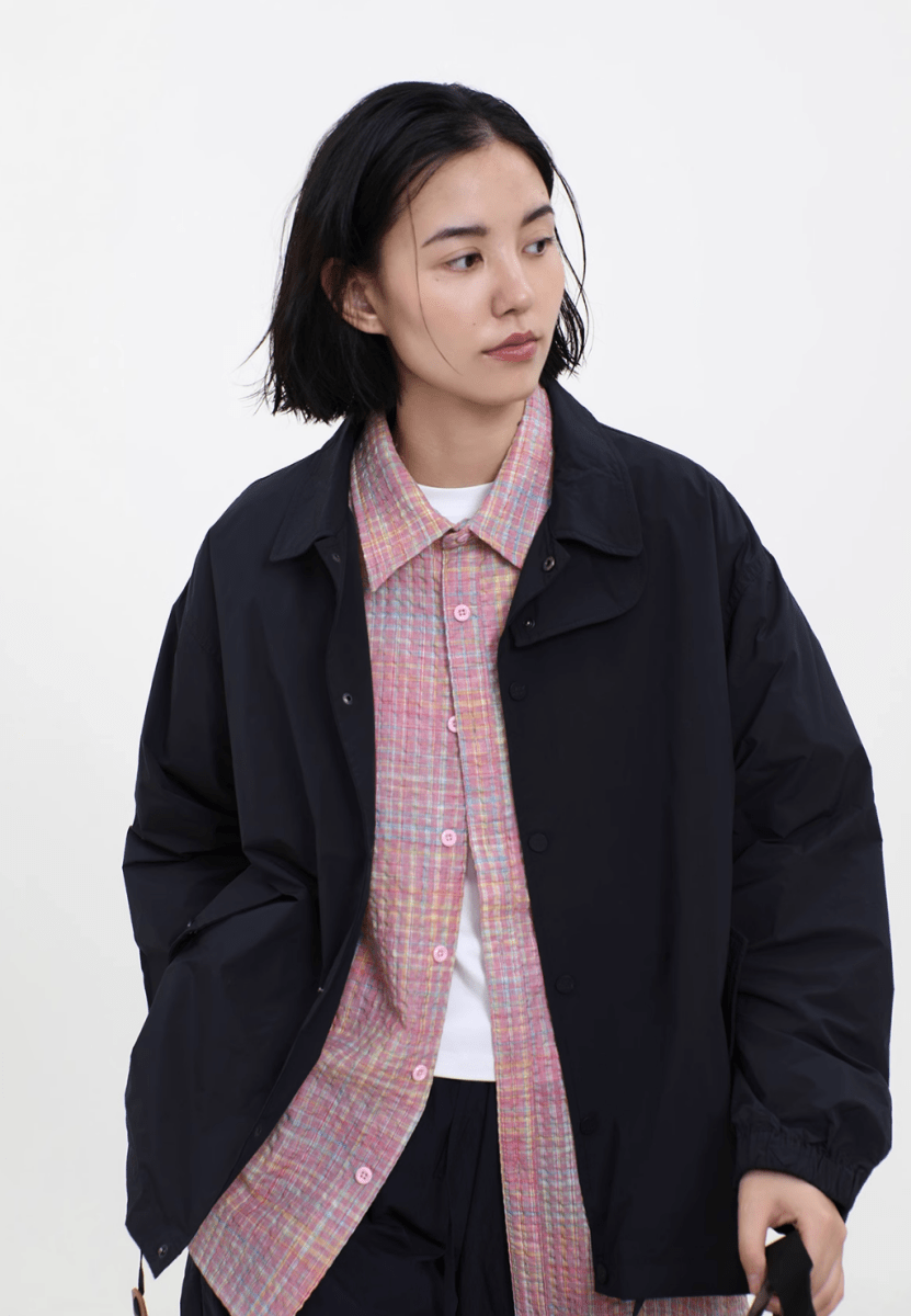 black coach jacket N5280 - ファッション通販 NNine(ナイン)