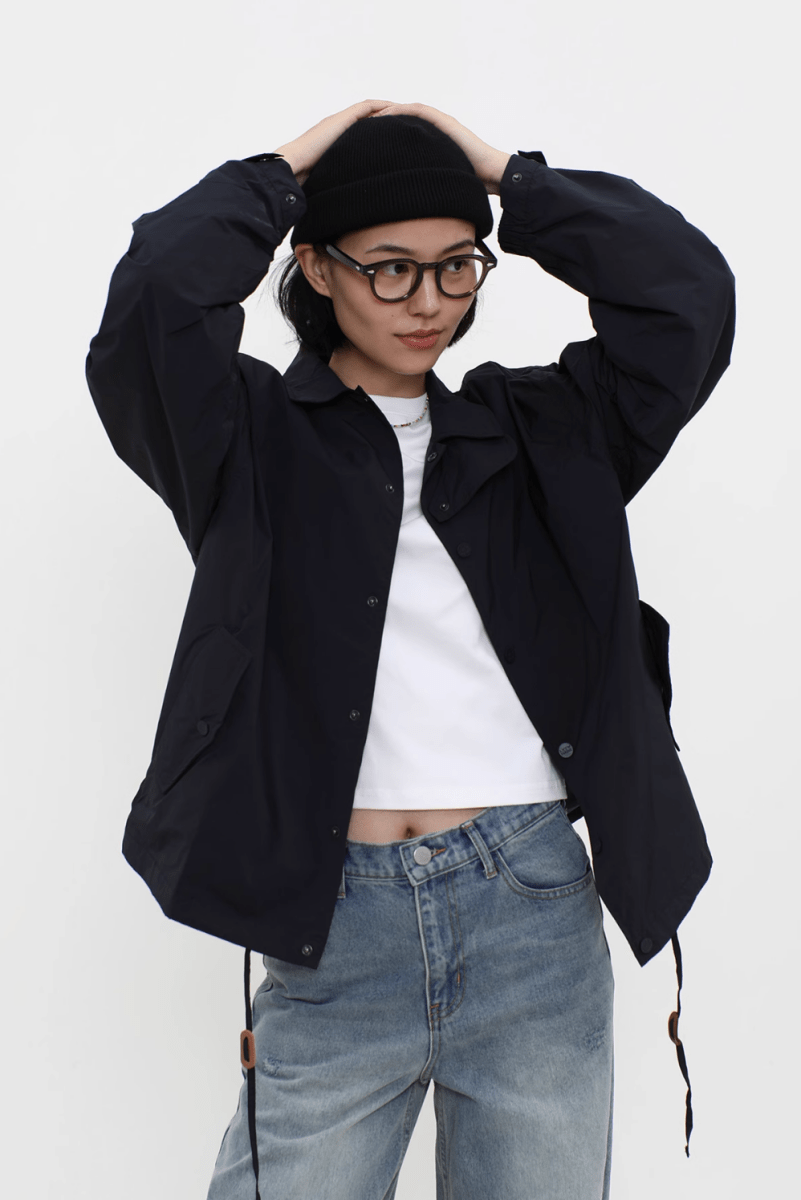 black coach jacket N5280 - ファッション通販 NNine(ナイン)