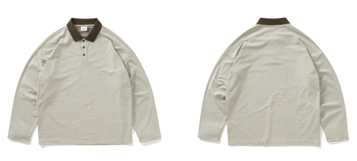 border polo shirt N4104 - ファッション通販 NNine(ナイン)