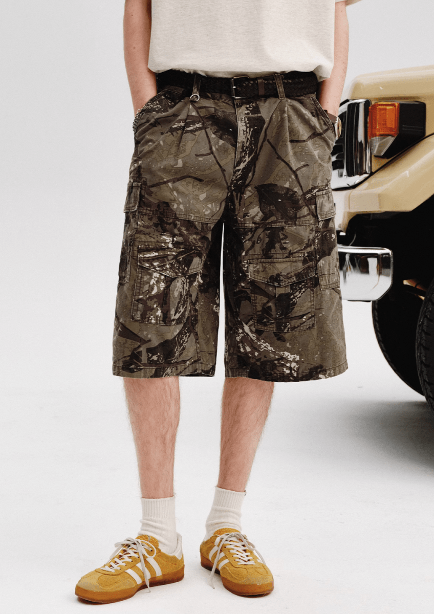camouflage shorts N5081 - ファッション通販 NNine(ナイン)