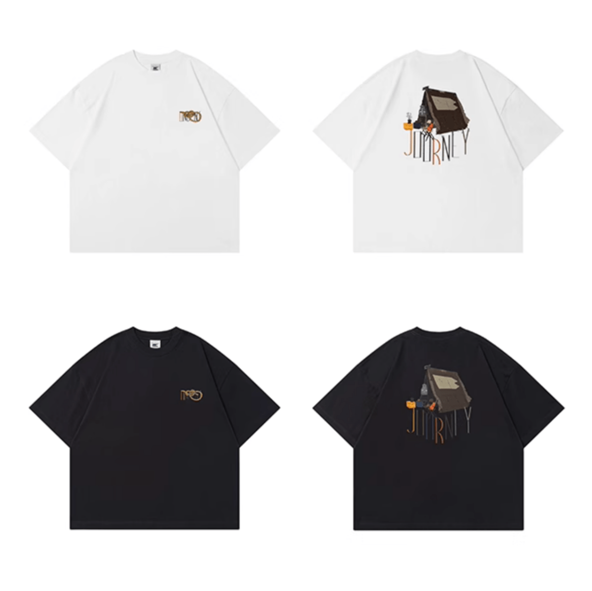 Camp Back Print T-shirt Heavyweight / キャンプ バックプリント Tシャツ 半袖 N5337 - ファッション通販 NNine(ナイン)