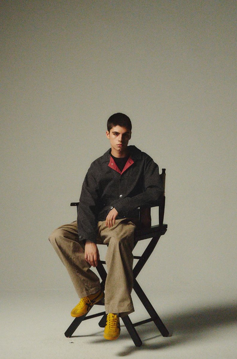 casual wide khaki pants N4477 - NNine