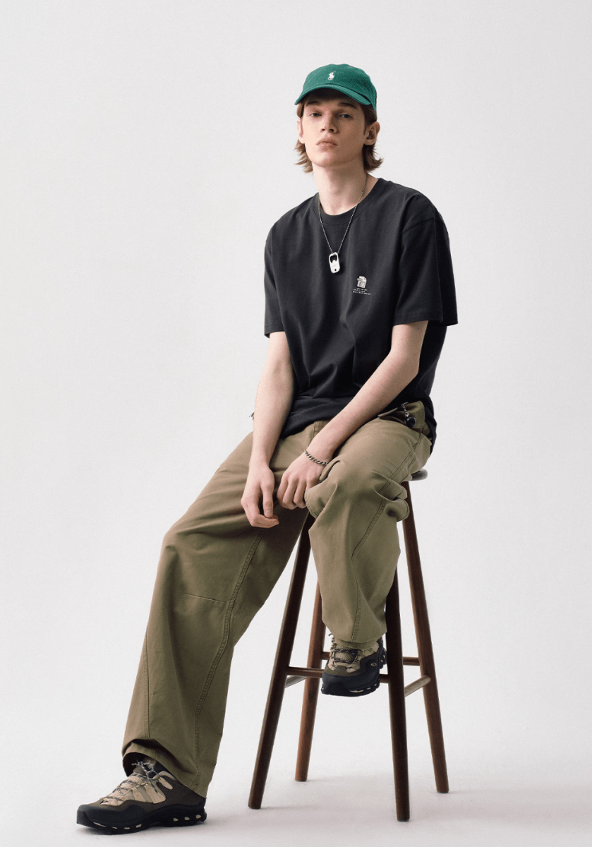 CHART BACK PRINT T - SHIRT N5210 - ファッション通販 NNine(ナイン)