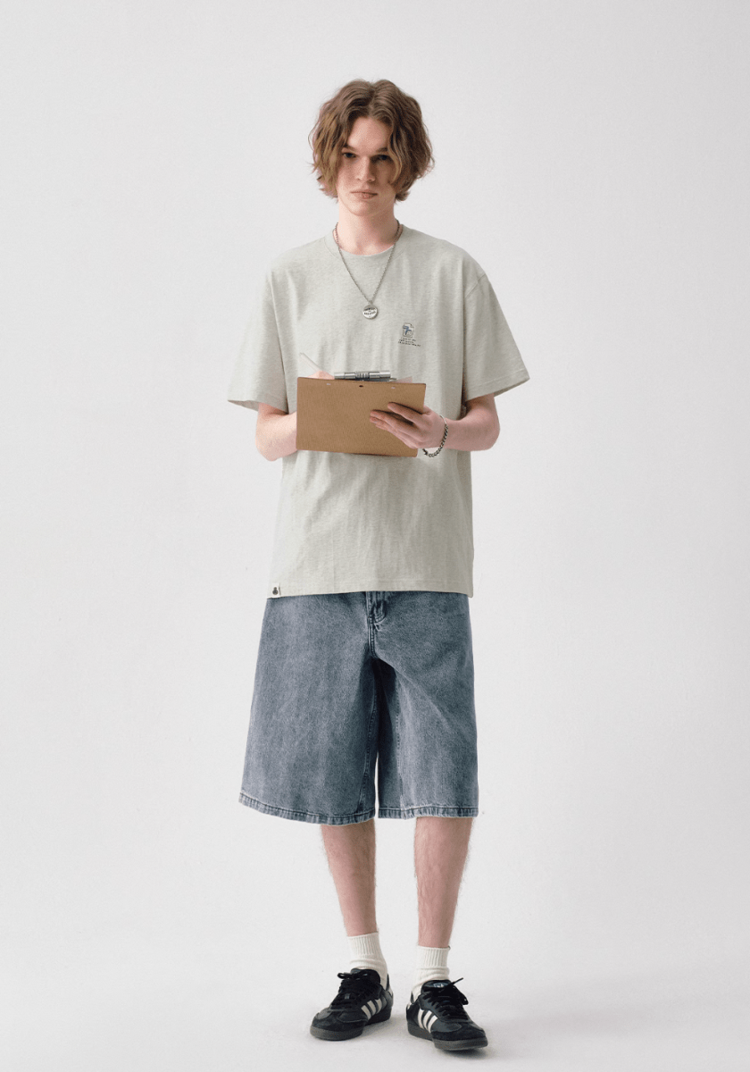CHART BACK PRINT T - SHIRT N5210 - ファッション通販 NNine(ナイン)