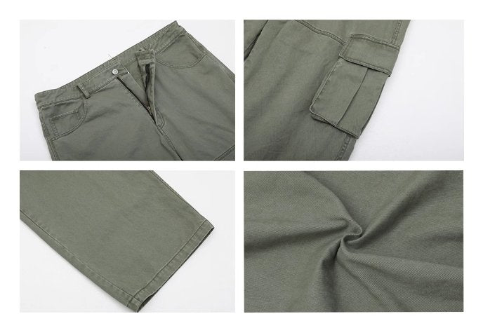 clean fit cargo pants N3431 - NNine