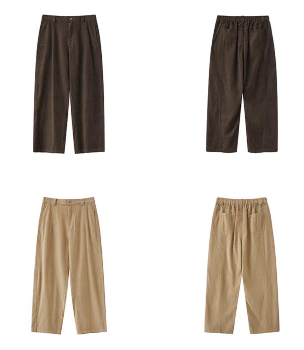 corduroy straight pants / コーデュロイパンツ N4403 - NNine