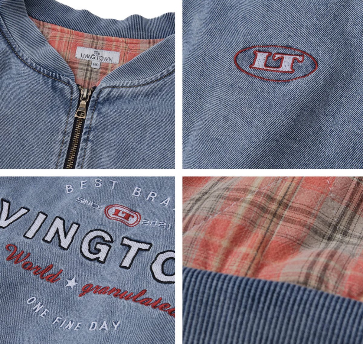 denim stadium jumper N4681 - NNine