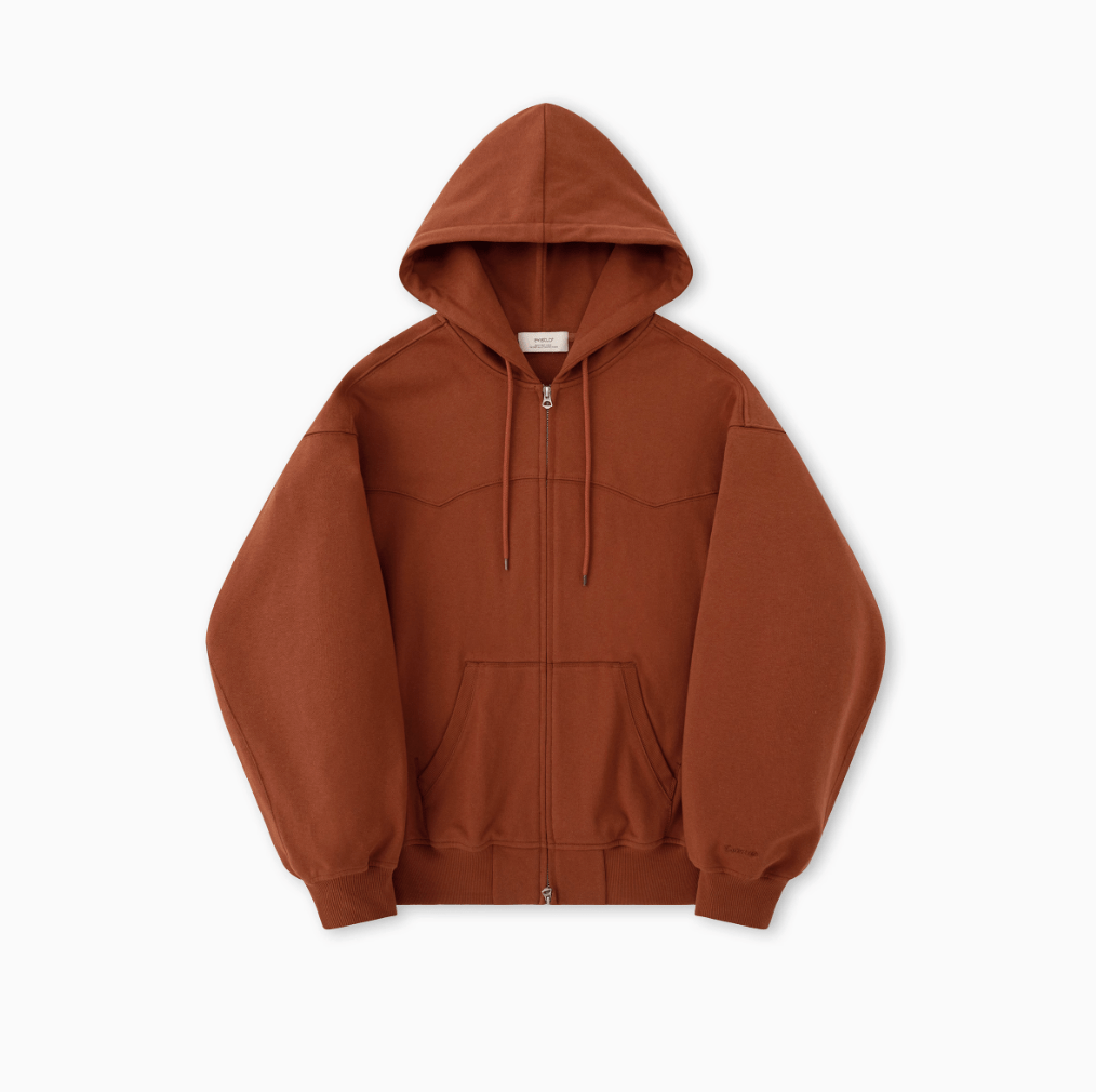 double zip hoodie N5038 - NNine