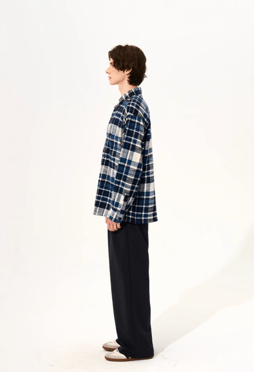 Drape Wide Straight Slacks / ドレープ ワイド ストレート スラックス イージー N5256 - ファッション通販 NNine(ナイン)
