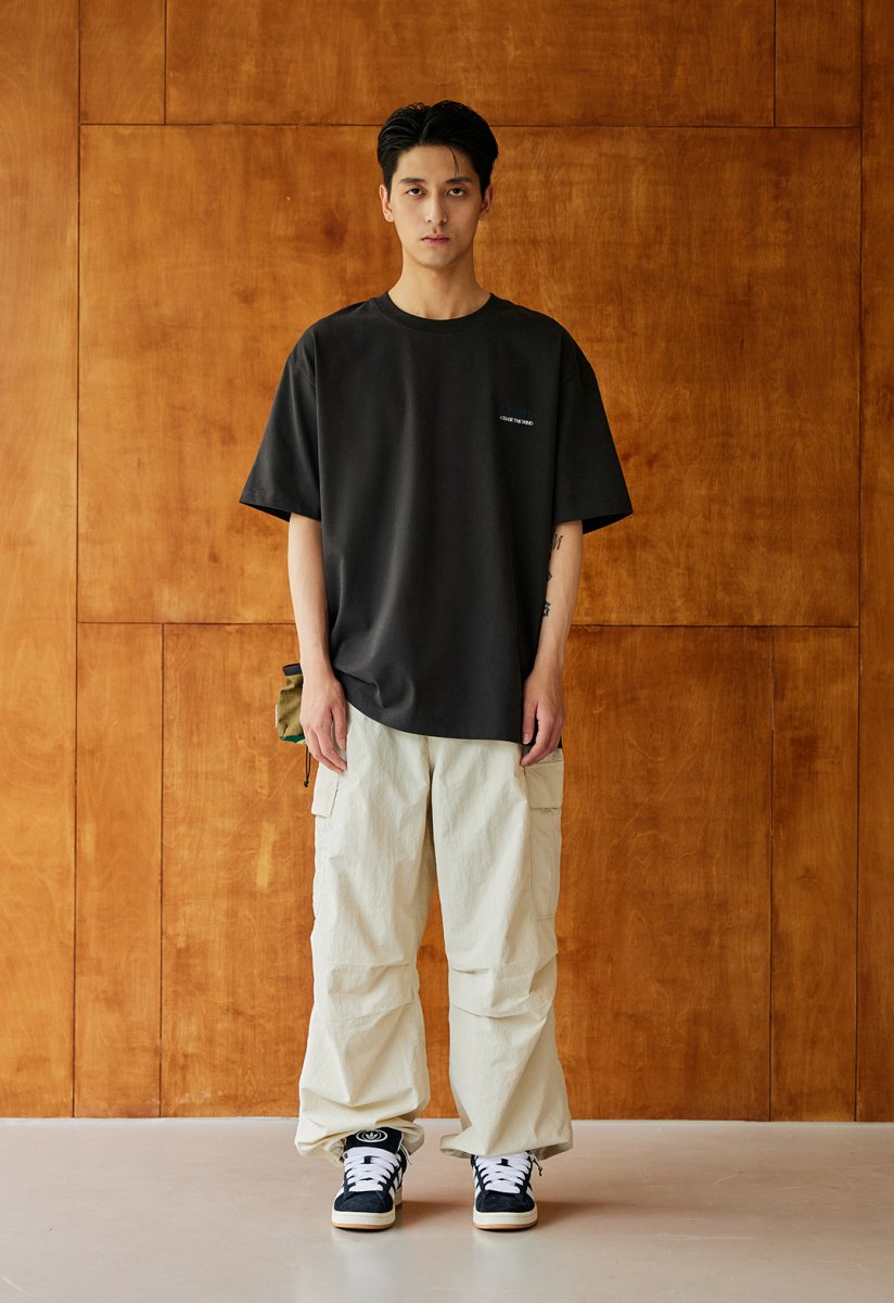 Drawstring Active Cargo Pants N2154 - NNine