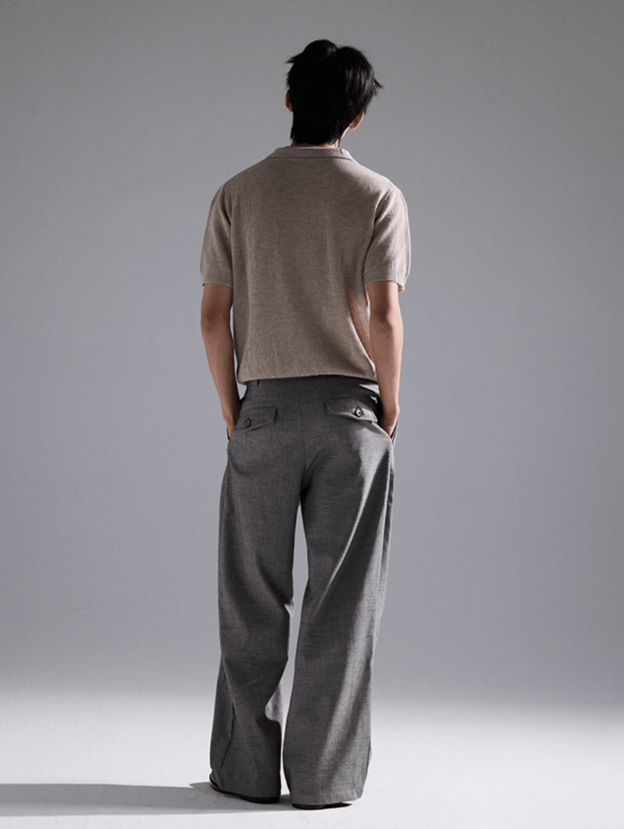 Drawstring wide pants N5815 - ファッション通販NNine(ナイン)