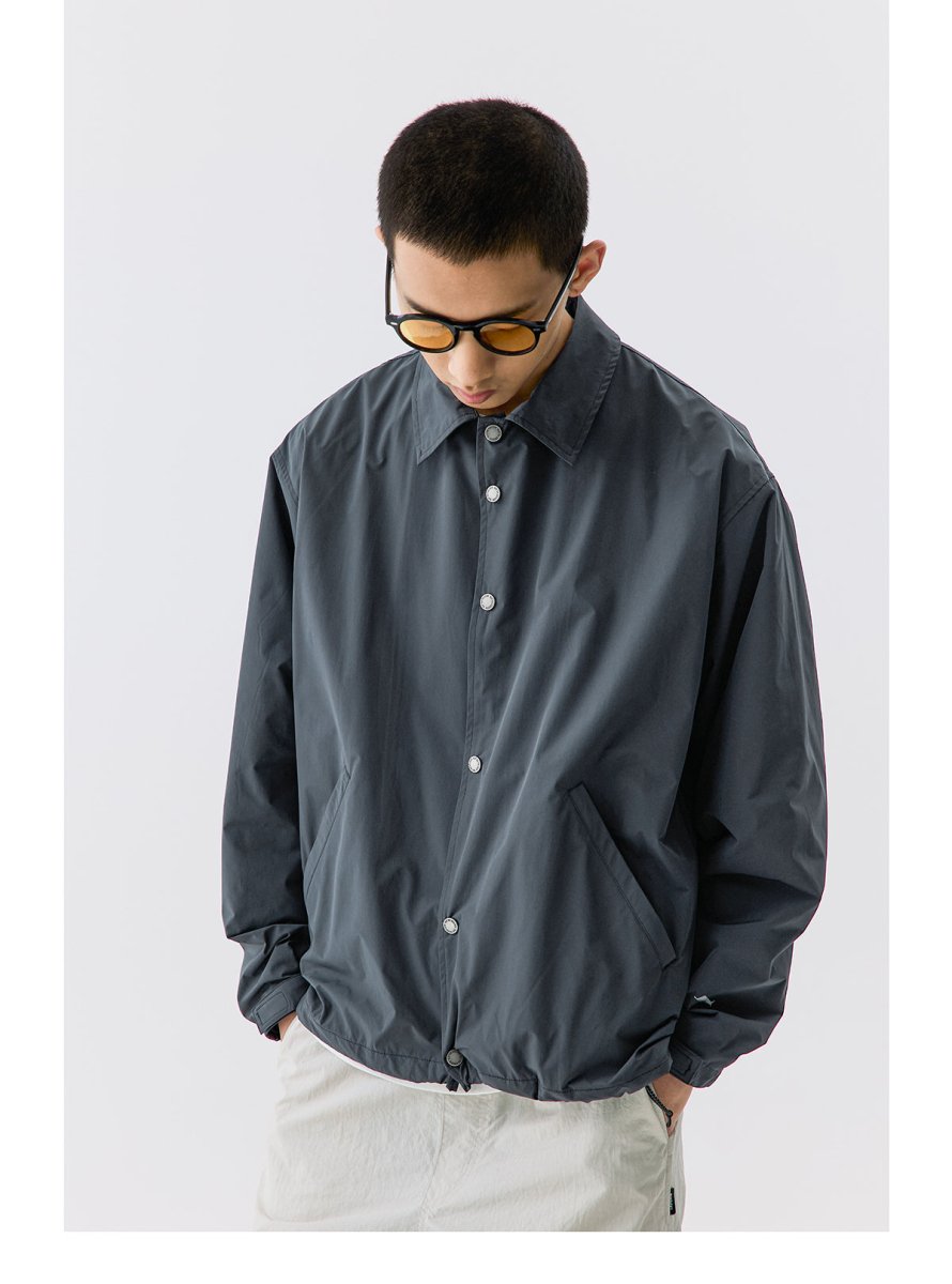 【シンプル万能】メンズ ワークコーチジャケット ライトアウター 春秋 | ESSENTIAL WORK COACH JACKET N2541 - ファッション通販 NNine(ナイン)