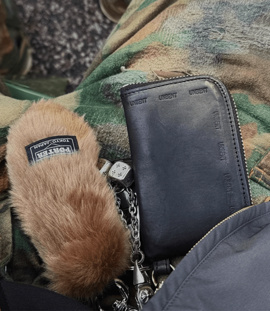 genuine leather card holder N5207 - ファッション通販 NNine(ナイン)