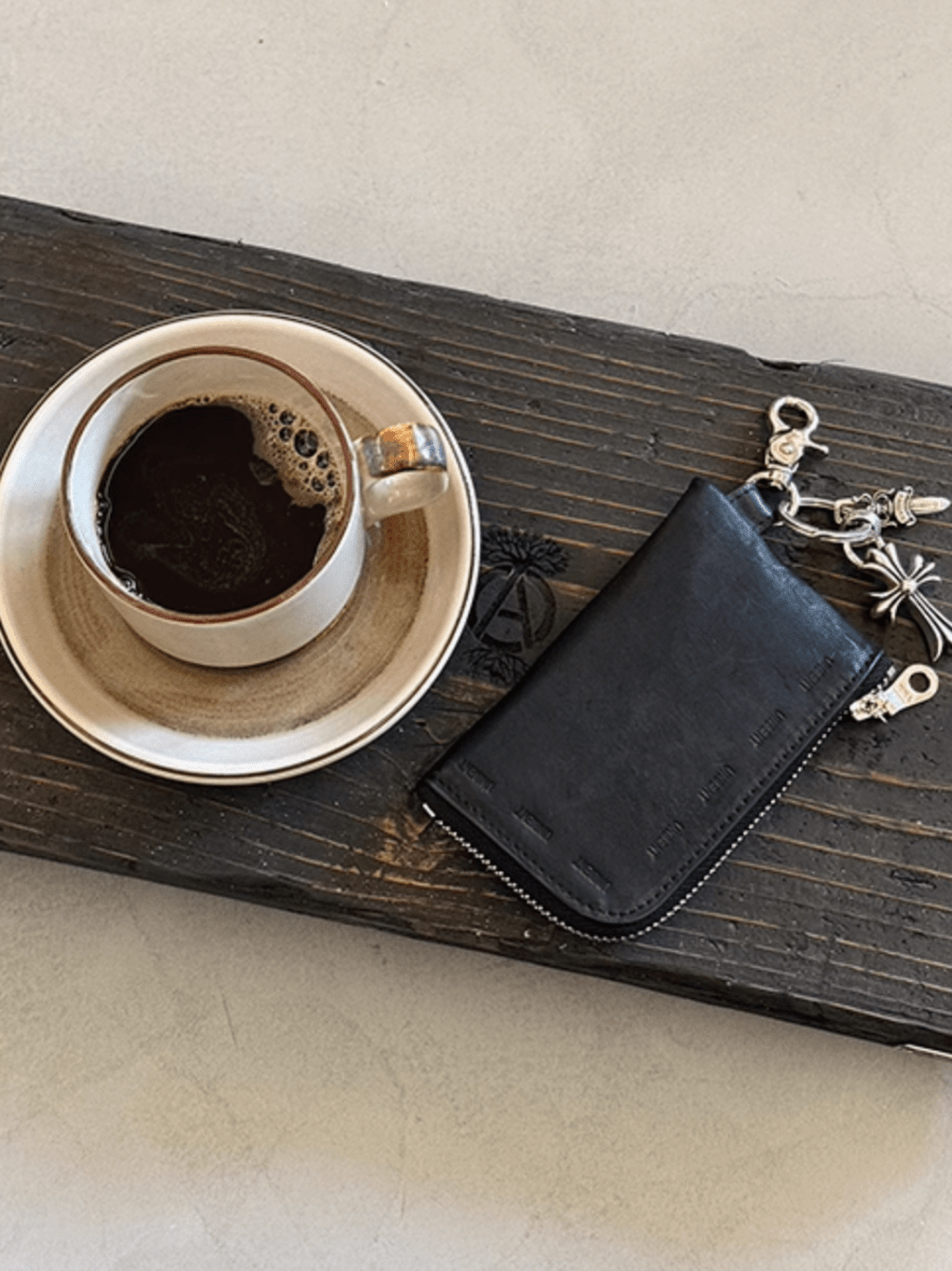 genuine leather card holder N5207 - ファッション通販 NNine(ナイン)