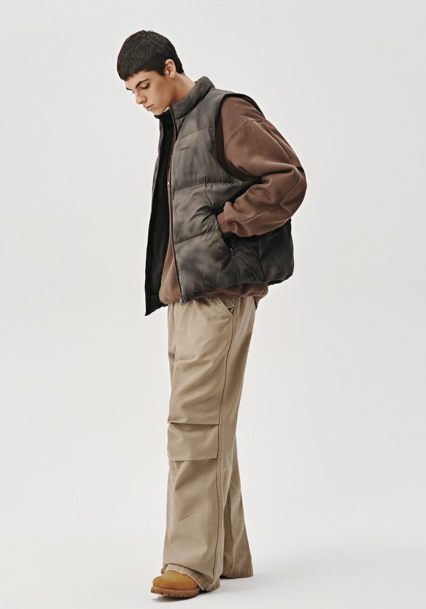 gradation down vest N4769 - NNine