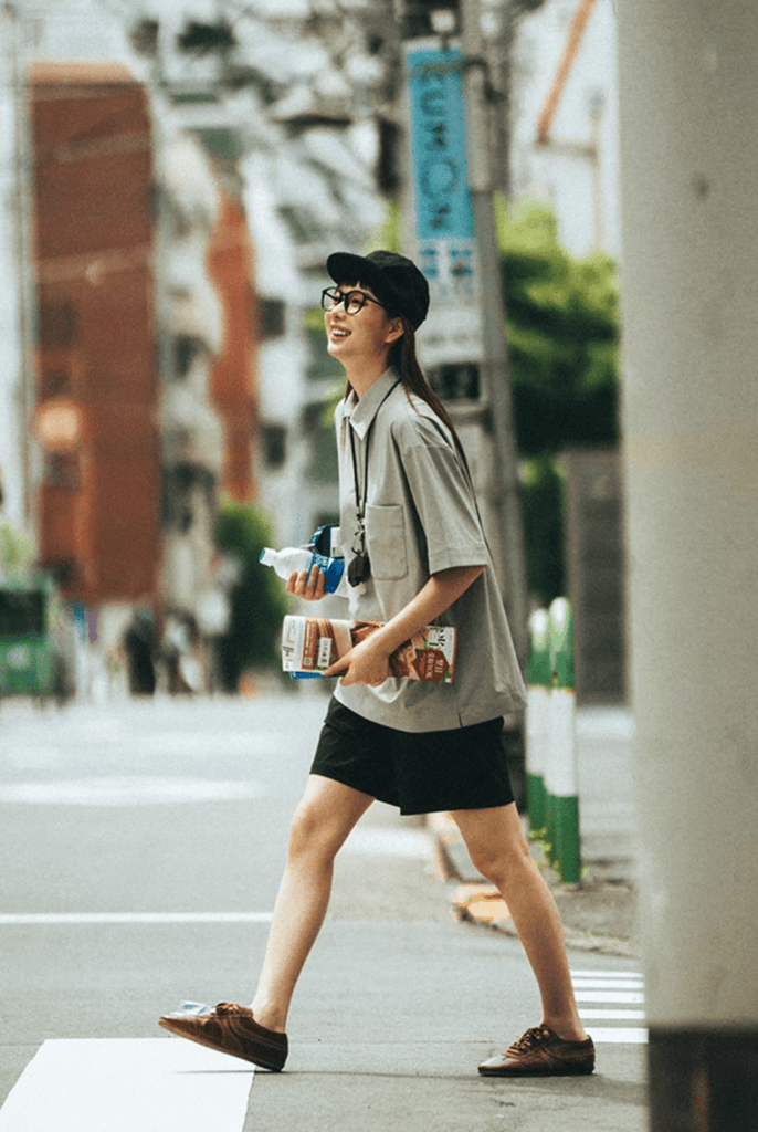 ストレッチ ハーフジップシャツ 縦型ポケット クレープ調 / Half Zip Polo N5396