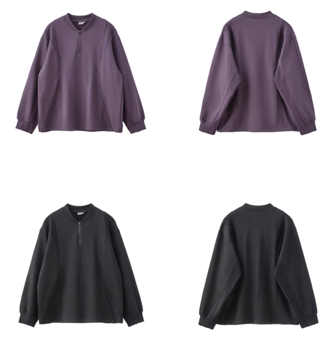 half zip sweatshirt N4464 - NNine