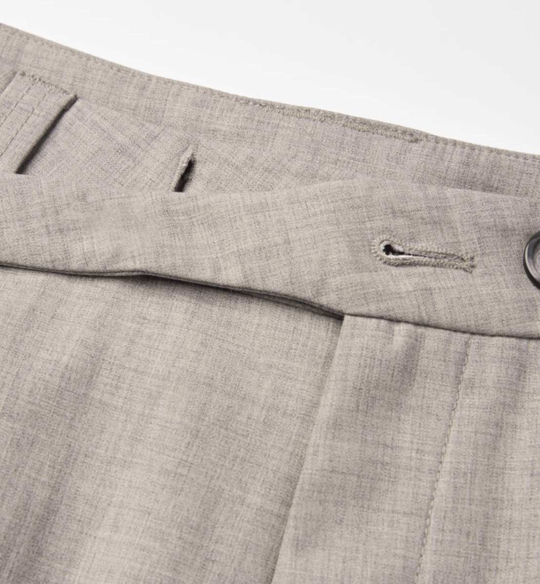 ヘリンボーンプリーツパンツ 混紡素材 / Herringbone Pleated Pants N5546 - ファッション通販NNine(ナイン)
