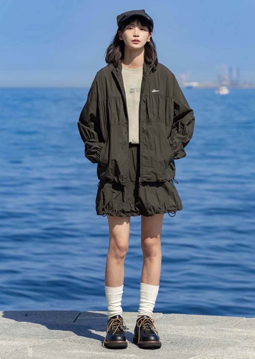 lightweight breathable windbreaker N3856 - NNine