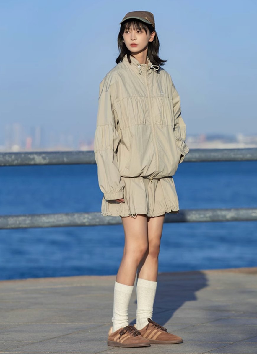 lightweight breathable windbreaker N3856 - NNine