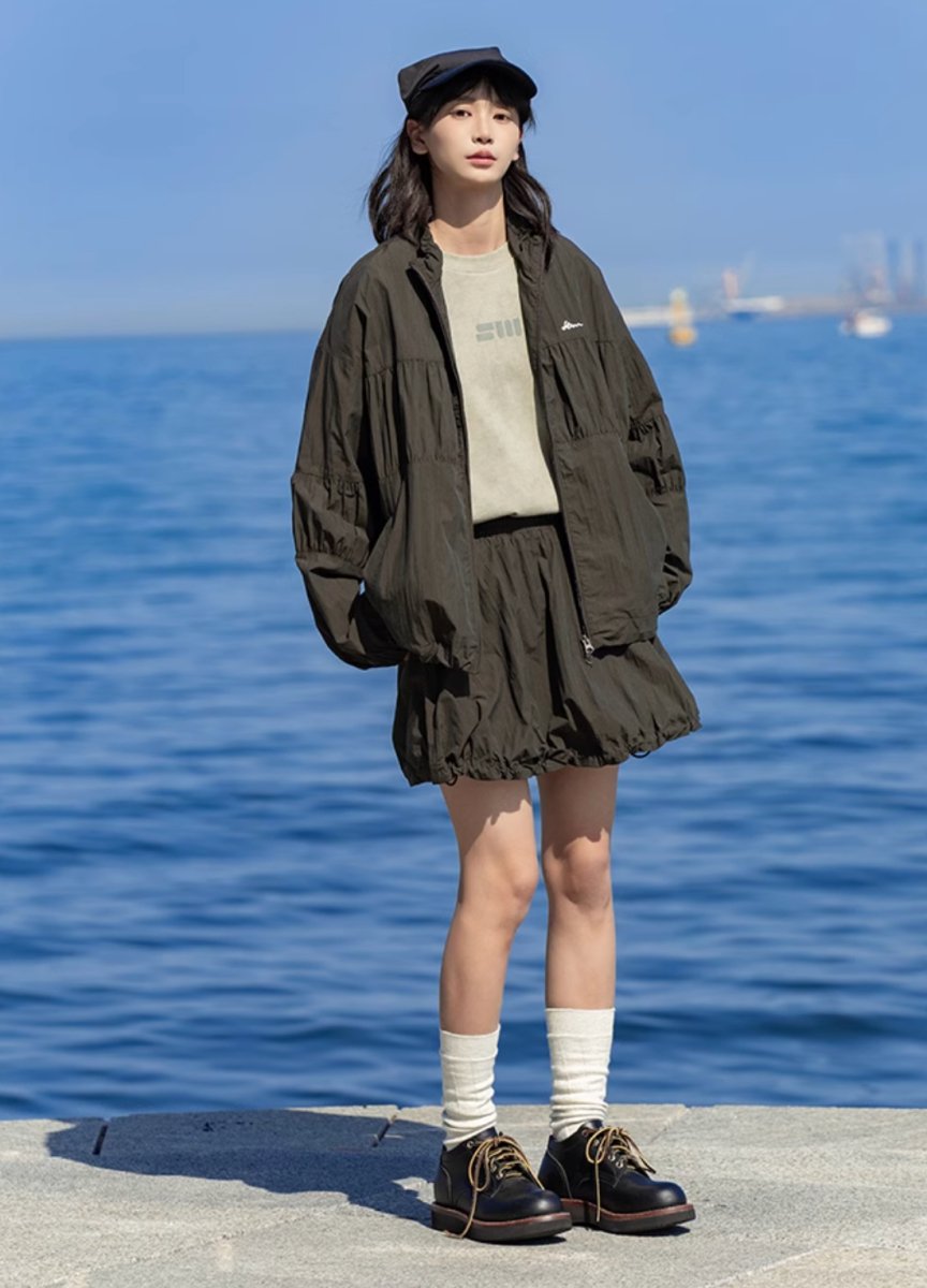 lightweight breathable windbreaker N3856 - NNine