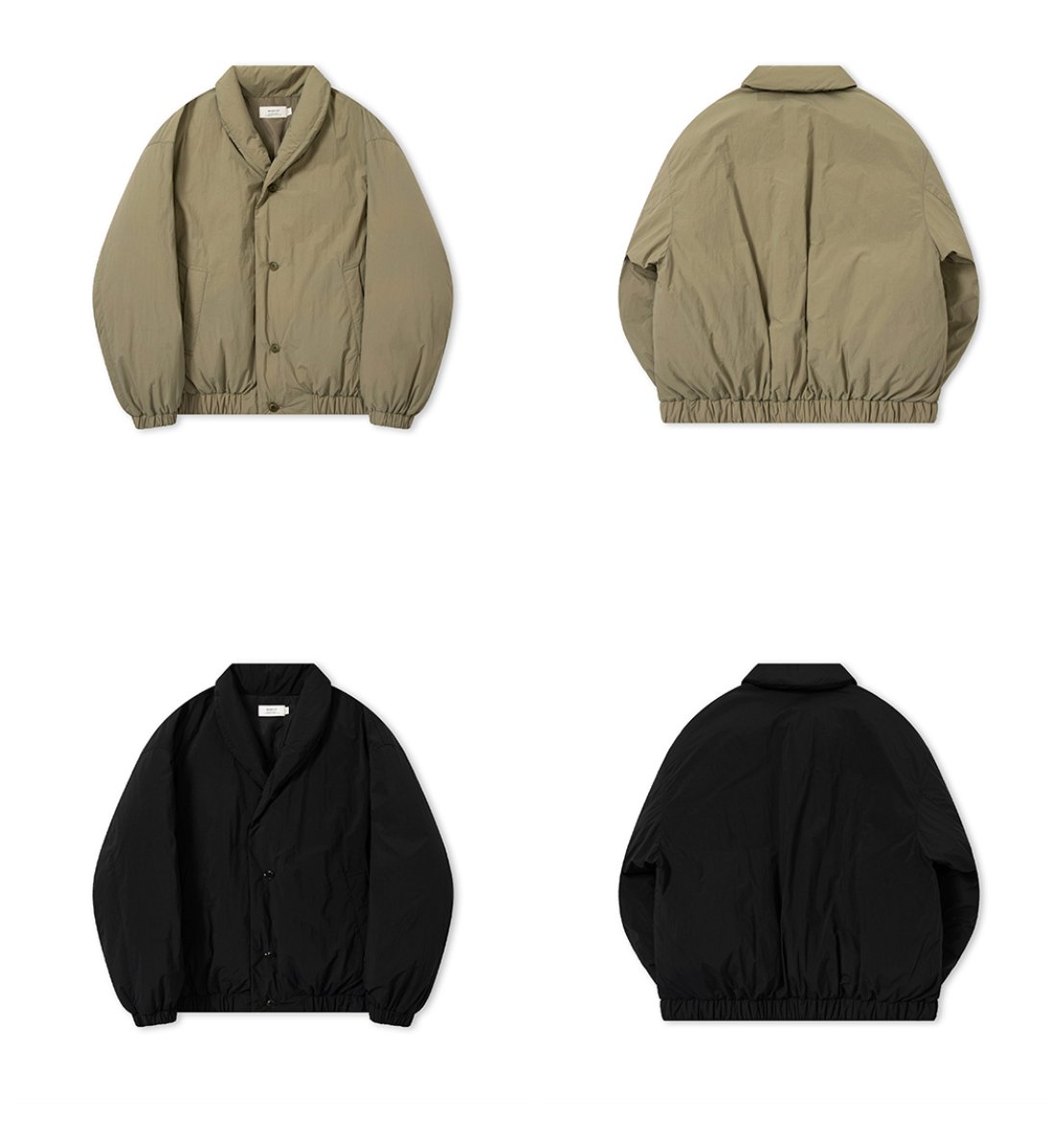 【中綿あり】lightweight nylon jacket N4685 - NNine