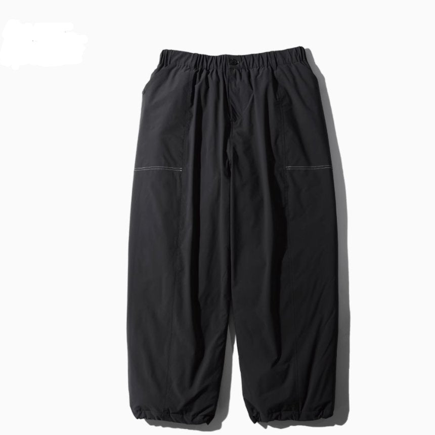 【中綿入り防寒防風】Lightweight windproof cold protection straight pants N4734 - NNine