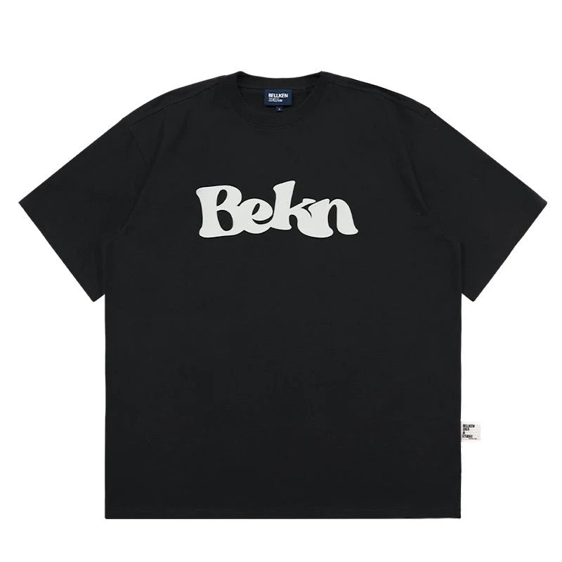 logo print T-shirt N3403