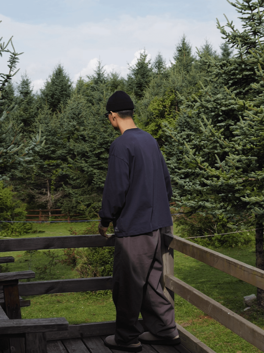 Long - sleeved bottom T-shirt N5643 - ファッション通販NNine(ナイン)