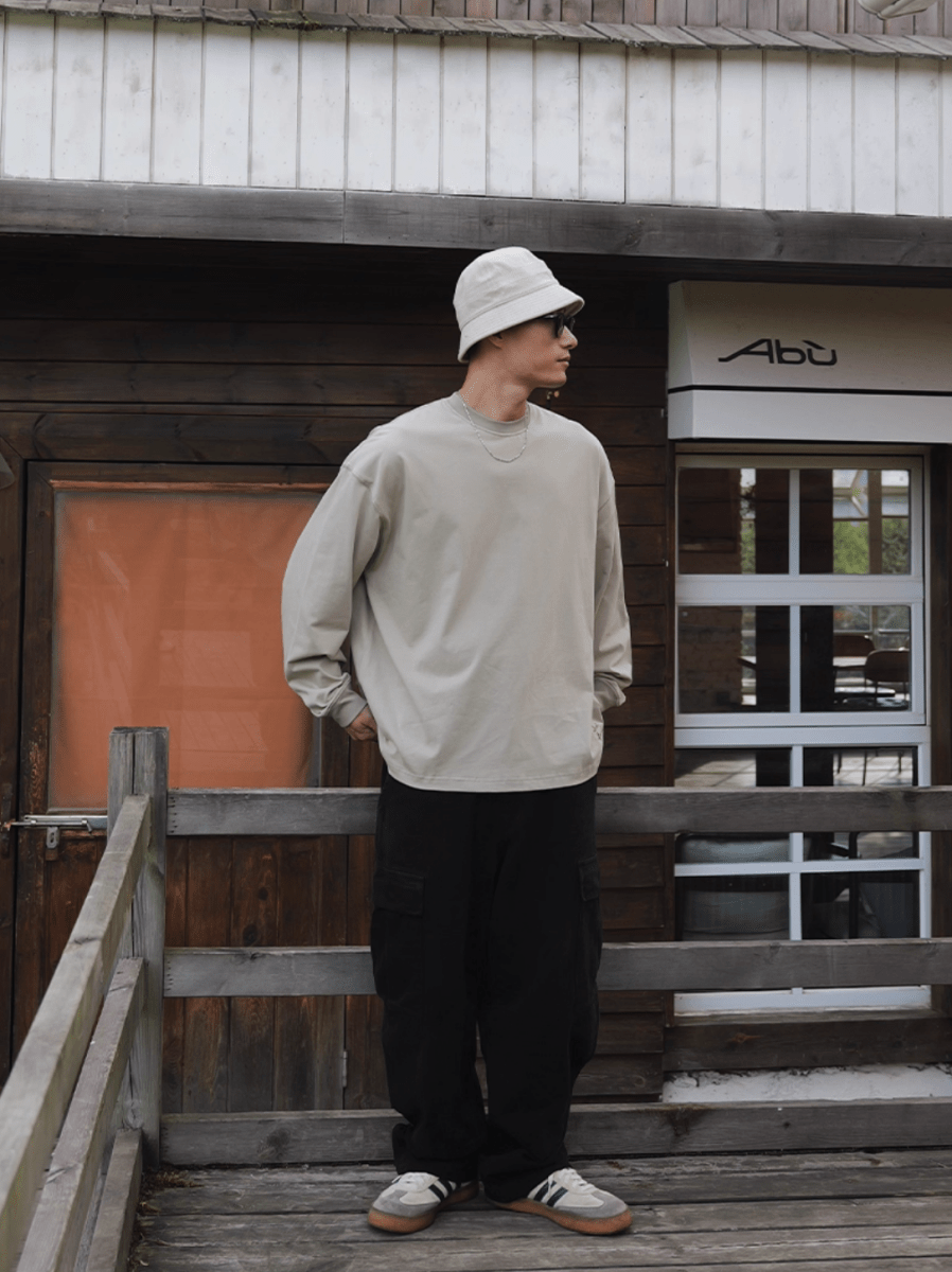Long - sleeved bottom T-shirt N5643 - ファッション通販NNine(ナイン)