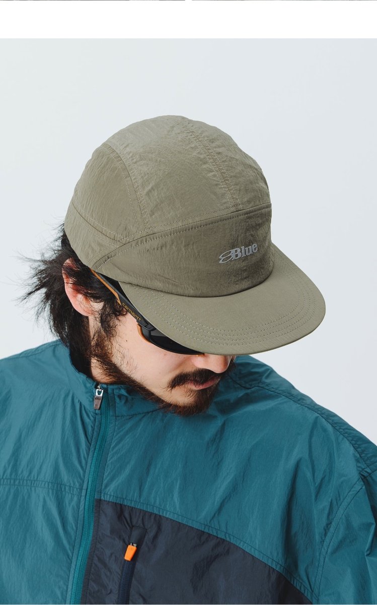 metal nylon logo hat / ナイロンキャップ N3708 - NNine