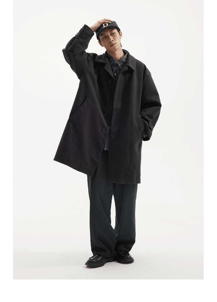 Mid - length wool coat N3000 - ファッション通販NNine(ナイン)