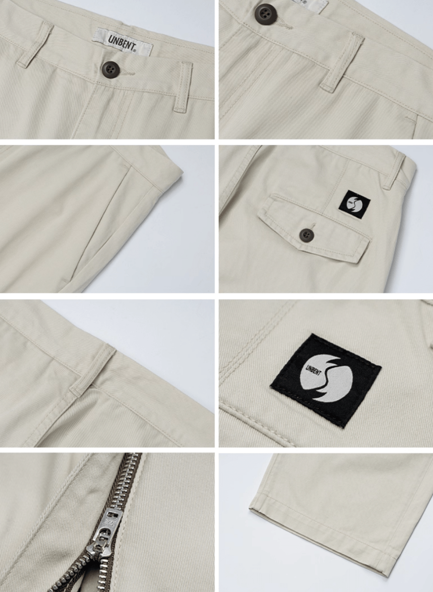 ロゴパッチ付き・ストレートチノパンツ N5646 - ファッション通販NNine(ナイン)