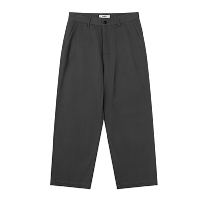 ロゴパッチ付き・ストレートチノパンツ N5646 - ファッション通販NNine(ナイン)